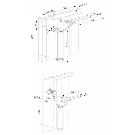 Bon marché ? Ferme-portail Hydraulique LOCINOX Compact - Pour Tous Types De Charnières - LION ? 2 Bon marché ? Ferme-portail Hydraulique LOCINOX Compact - Pour Tous Types De Charnières - LION ? – Image 2
