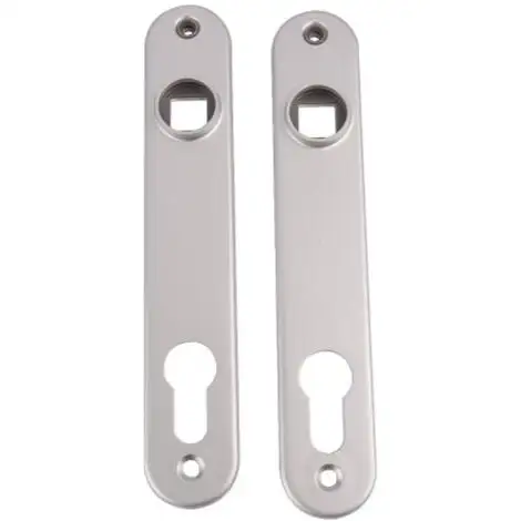 Budget ? LOCINOX Paire De Plaques De Propreté Pour Serrure Fortylock Et Fiftylock Argent Satiné ? 1 Budget ? LOCINOX Paire De Plaques De Propreté Pour Serrure Fortylock Et Fiftylock Argent Satiné ?