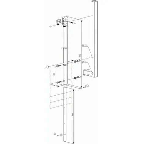 Tout neuf ? LOCINOX Verrou De Grille à Cylindre Européen Finition Vert RAL 6005 - Vert RAL 6005 ? 2 Tout neuf ? LOCINOX Verrou De Grille à Cylindre Européen Finition Vert RAL 6005 - Vert RAL 6005 ? – Image 2