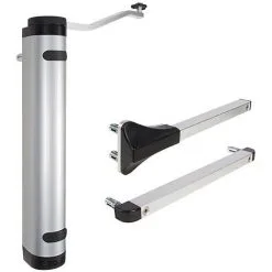 Coupon ? LOCINOX Fermeportail Modèle VERTICLOSE 2 - Gris/argent ?