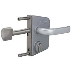 Nouveau ? Serrure LSKZ Inox Profil 50 Mm Pour Portail Coulissant - Locinox ✔️