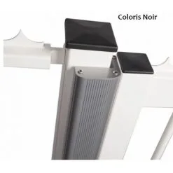 Tout neuf ✔️ Bandeau De Finition RAL 9005 Pour Ventouses MAG-UNIT 2500 / PROFIL EN ALU DE 2M - LOCINOX - - NLINEBMAG9005. ?