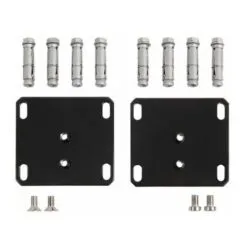 Meilleur prix ? Kit De Fixation Murale Pour Ferme-porte Intégré INTERIO, Toutes Fixations Incluses - LOCINOX - - INTERIOWALL9005. ?