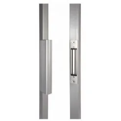 Nouveau ? Ventouse électromagnétique à Encastrer Pour Portails Battants En RAL 9005 - Noir - B-MAG / LOCINOX - BMAG25009005. ⌛