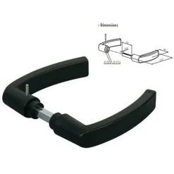 Top 10 ? Paire De Poignées En Polyamide Noir Pour Carré De 8mm, Longu. 54mm LOCINOX - 3006P. ✨