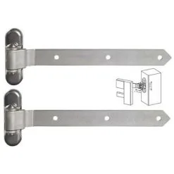 Les meilleures critiques de ? Charnières Pour Porte Industrielle En Bois, Réglage 3-D, L Du Bras 350mm LOCINOX - 3DW350A2. ?