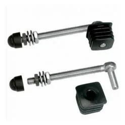 Meilleure affaire ? 2 Charnières Pour Portillons De Jardin, Profil Carrés 30x30mm Long 150mm LOCINOX - GBM1230150. ?