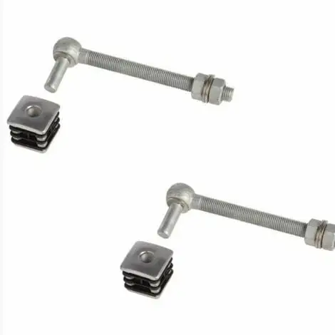 Promo ? 2 Charnières M16 Bouchons Alu 40x40mm Pour Portillon De Jardin, L 180mm LOCINOX - GBM16DP40180. ? 1 Promo ? 2 Charnières M16 Bouchons Alu 40x40mm Pour Portillon De Jardin, L 180mm LOCINOX - GBM16DP40180. ?