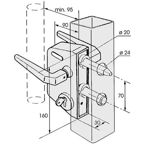 Bon marché ✔️ LOCINOX Série LCKX U2 En Alu Anodisé Argent - Anodisé ? 2 Bon marché ✔️ LOCINOX Série LCKX U2 En Alu Anodisé Argent - Anodisé ? – Image 2