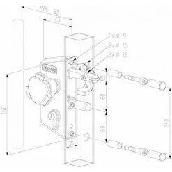 Sortie ? LOCINOX Série LAKZ P1 Blanc RAL 9010 ? -LOCINOX Soldes Boutique 58128001 4
