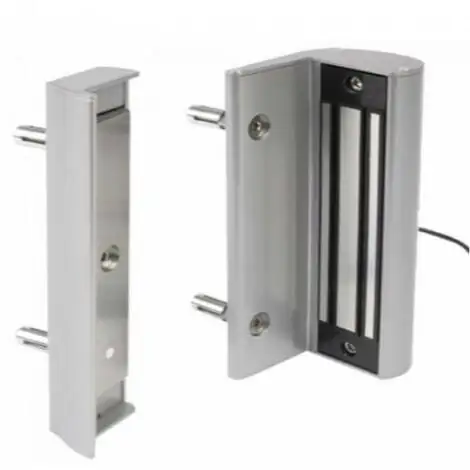 Remise ? Ventouse électromagnétique En Applique Locinox - A Rupture - 300kg - 12 Ou 24 V DC - Avec Poignée - Gris ? 1 Remise ? Ventouse électromagnétique En Applique Locinox - A Rupture - 300kg - 12 Ou 24 V DC - Avec Poignée - Gris ?