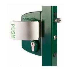 Sortie ? LOCINOX Serrure Type Industriel Anti-panique, Profil Carré 80mm-100mm, Cylindre S'entrouvant GSX Poignée 3006PUSH - LPKQ8080U2L. ⭐