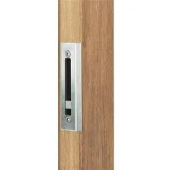 Meilleur prix ? Gâche Pour Serrure H-METAL Ou H-WOOD En Aluminium Pour Poteau Bois - LOCINOX - - SHKW. ?