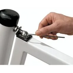 Nouveau ? Paire De Charnières Ferme-porte Automatique Pour Tube De 40 Mm LOCINOX - SWING-40-130 ?